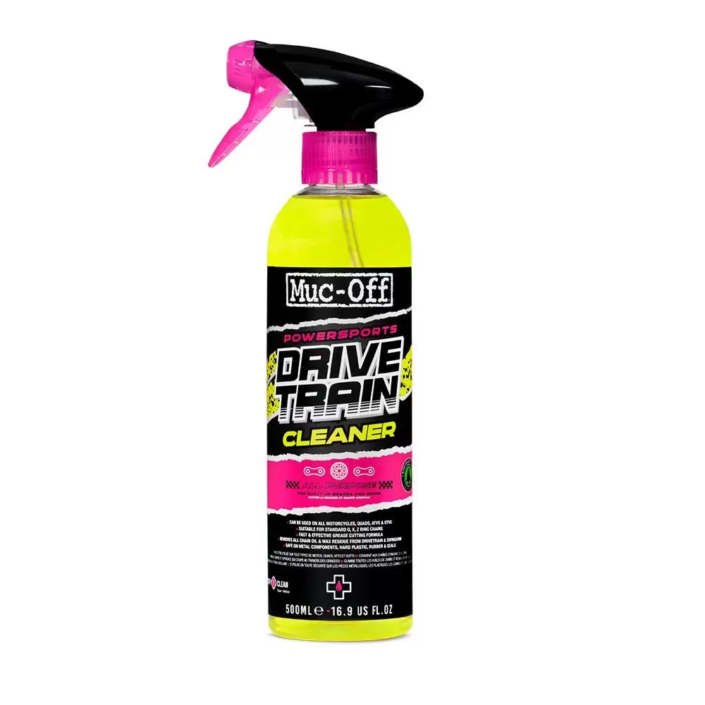 Muc-Off Powersports Drivetrain Cleaner - 500ml 1 Muc-Off Powersports Drivetrain Cleaner - 500ml