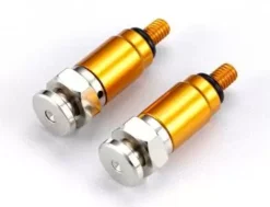 MDR Fork Bleeder Valves (M4 X 0.07) Fits WP Forks - Gold