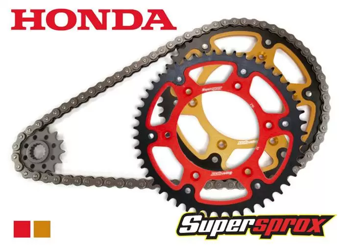 DID Chain And Stealth Sprocket Kit - Honda CRF 250R (04-On) 1 DID Chain And Stealth Sprocket Kit - Honda CRF 250R (04-On)