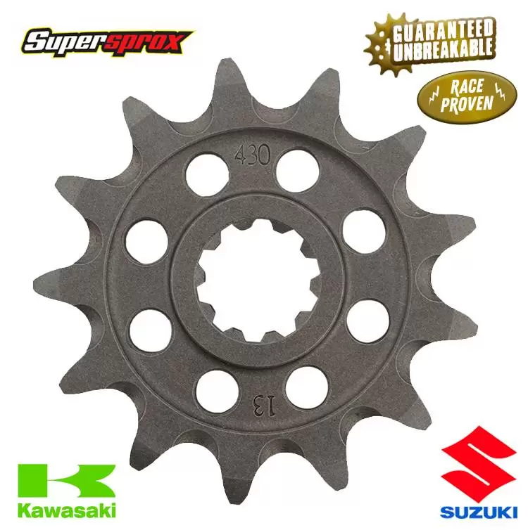 Supersprox Front Sprocket - Suzuki RMZ Kawasaki KXF 2 Supersprox Front Sprocket - Suzuki RMZ Kawasaki KXF - Image 2