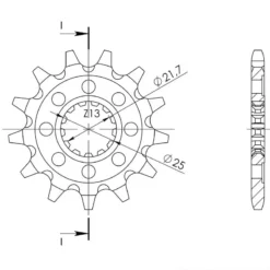 Supersprox Front Sprocket Yamaha YZ YZF WRF Kawasaki KX -UFO Sales Store cst 1565 13 1 jpg