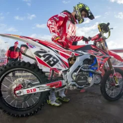 Supersprox Stealth Rear Sprocket Honda CR CRF XR - Gold -UFO Sales Store gajser supersprox hrc 243 1 jpg