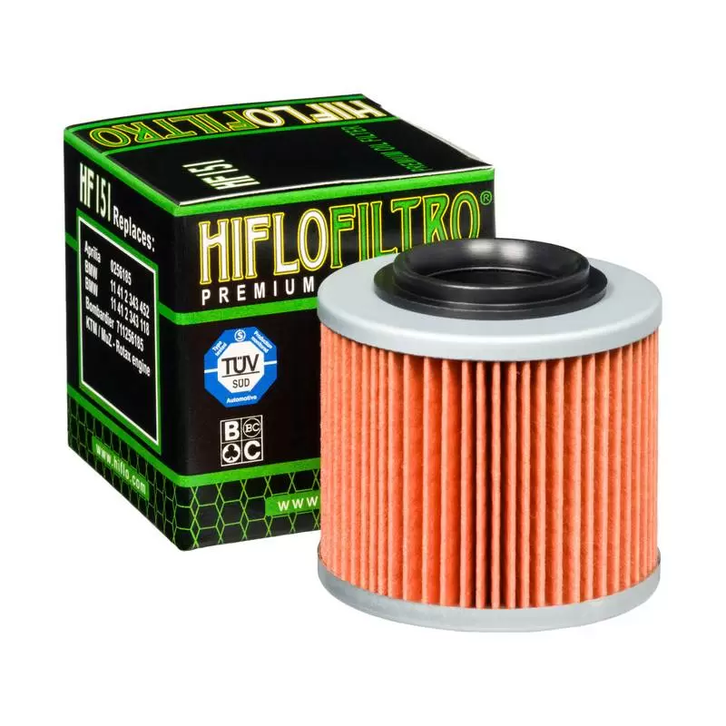 Hiflofiltro Premium Oil Filter - HF151 1 Hiflofiltro Premium Oil Filter - HF151