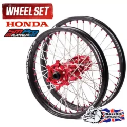 SM Pro Platinum Motocross Wheel Set Honda - Red Black -UFO Sales Store honda black red set 1 jpg