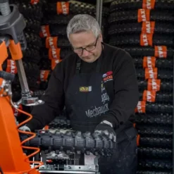 Maxxis MaxxCross MX-ST+ M7332F Intermediate Front Tyre -UFO Sales Store maxxis mx st tyre change 1 1 jpg