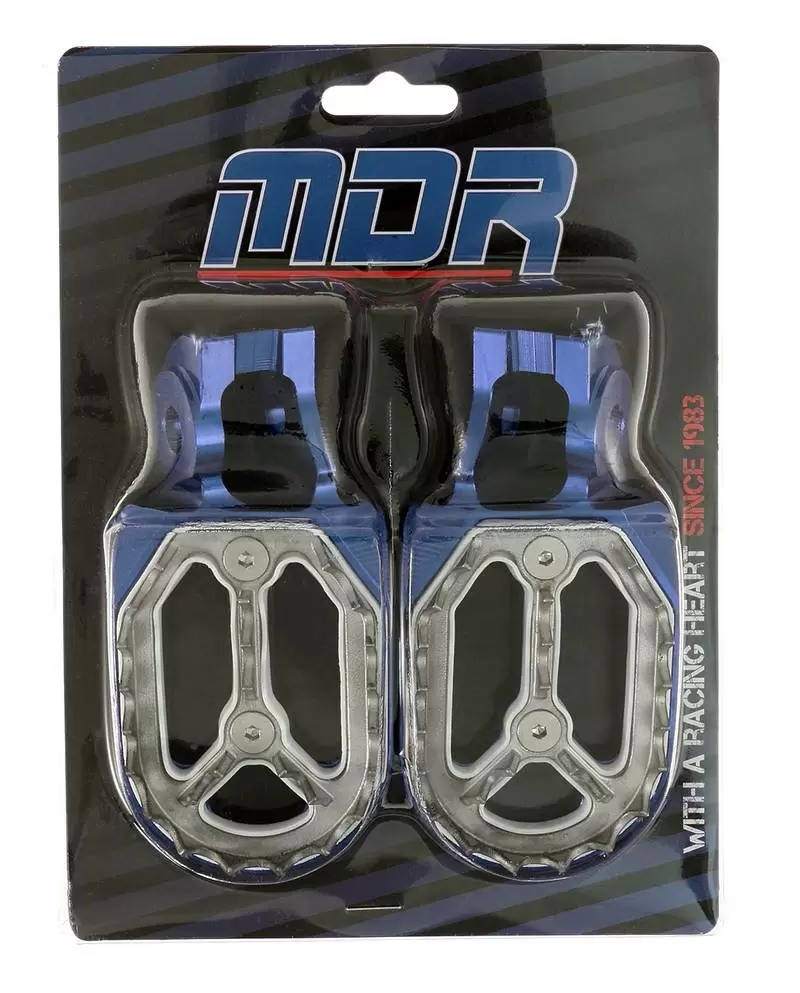 MDR Pro Bite Footpegs KTM SX/SXF (2016-17) Husqvarna TC 250 (2016) - Blue 2 MDR Pro Bite Footpegs KTM SX/SXF (2016-17) Husqvarna TC 250 (2016) - Blue - Image 2
