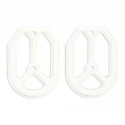 MDR Replacement Rubber For Pro Bite Footpegs - White