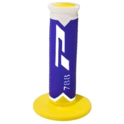 ProGrip 788 Triple Density Off Road Grips -UFO Sales Store progrip 788 mx triple density grips white blue yellow 1