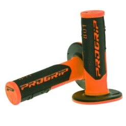 ProGrip 801 Dual Density Off Road Grips -UFO Sales Store progrip 801 dual density half waffle grips fluo orange