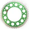 Renthal Twinring Rear Sprocket Kawasaki KX KXF KDX KLX Suzuki RMZ - Green
