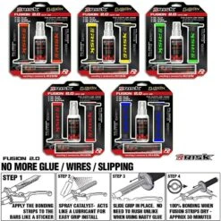 Risk Racing Fusion 2.0 Grips Tech Bonding System 33 Risk Racing Fusion 2.0 Grips Tech Bonding System -UFO Sales Store risk racing fusion 2.0 grips tech bonding system moto all colours 1 1 1 1