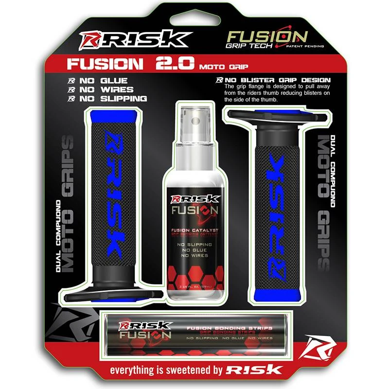 Risk Racing Fusion 2.0 Grips Tech Bonding System 7 Risk Racing Fusion 2.0 Grips Tech Bonding System - Image 7