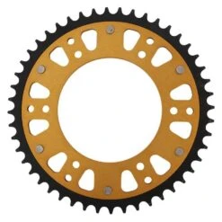 Supersprox Stealth Rear Sprocket Honda CR CRF XR - Gold -UFO Sales Store rst 210 48 gld 01