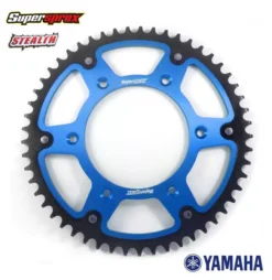Supersprox Stealth Rear Sprocket Yamaha YZ YZF WRF - Blue -UFO Sales Store rst 245 blu main jpg