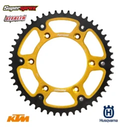 Supersprox Stealth Rear Sprocket (RST-990) -UFO Sales Store rst 990 gold main 2 jpg