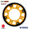 Supersprox Stealth Rear Sprocket Suzuki RM Yamaha YZ - Gold