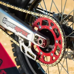Supersprox Rear Sprocket Honda CR CRF XR - Red -UFO Sales Store supersprox rear alloy sprocket on honda crf 450 jpg