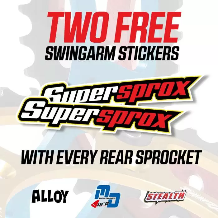 Supersprox Stealth Rear Sprocket Kawasaki KX KXF KDX KLX Suzuki RMZ - Black 4 Supersprox Stealth Rear Sprocket Kawasaki KX KXF KDX KLX Suzuki RMZ - Black - Image 4