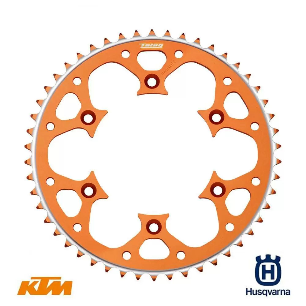 Talon TR130 Radialite Rear Sprocket Orange 3 Talon TR130 Radialite Rear Sprocket Orange - Image 3